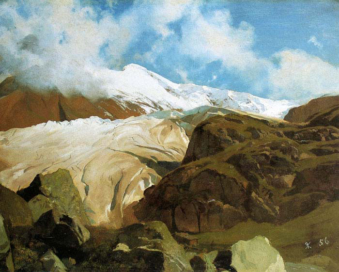 glaciers on the susten pass